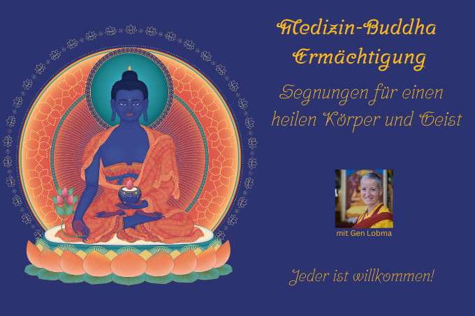 Medizin-Buddha-Ermächtigung im Kadampa-Meditationszentrum Stuttgart